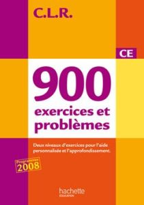 900 exercices et problèmes CE. Deux niveaux d'exercices pour l'aide personnalisée et l'approfondisse - Lucas Janine - Lucas Jean-Claude - Rosa Jérôme