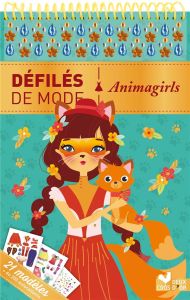 Animagirls. 21 modèles et plus de 250 autocollants - Guesné Maude