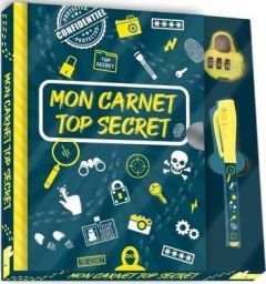 Mon carnet top secret. Avec 1 stylo magique et 1 cadenas - Tchatcha Estelle