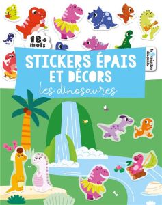 Stickers épais et décors, Les dinosaures - Fleury Marine