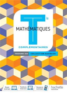 Options mathématiques complémentaires Tle Barbazo. Livre de l'élève, Edition 2020 - Barbazo Eric - Billa Nadine - Bouget Aline - Bourg