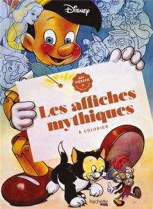 Les affiches mythiques à colorier - COLLECTIF DISNEY