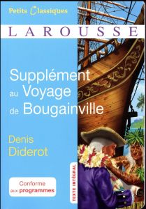 Supplément au voyage de Bougainville - Diderot Denis - Romeur Anne-Laure