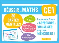 Mathématiques CE1 Mes cartes mentales. Réussir en Maths - Jambon Caroline