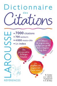 Dictionnaire des citations - Carlier Robert - Lalanne Jean-Louis - Josserand Pi