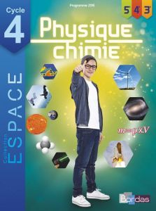 Physique-chimie cycle 4 (5e/4e/3e) Espace. Edition 2016 - Ruffenach Mathieu