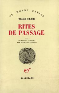 Rites de passage - Golding William - Marlière Marie-Lise