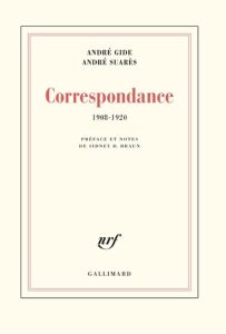 Correspondance (1908-1920) - Gide André - Suarès André