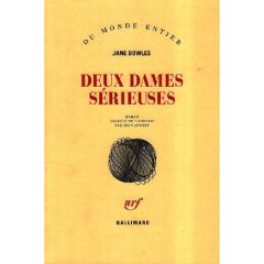 Deux dames sérieuses - Bowles Jane