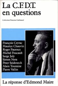 La CFDT en questions - Ceyrac François - Chauvin Maurice - Fauroux Roger