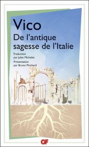 L'antique sagesse de l'Italie - Vico Giambattista - Michelet Jules