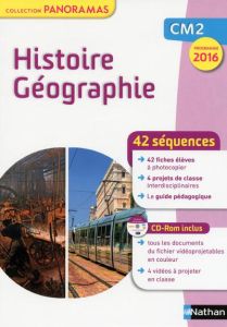 Histoire Géographie CM2. Programme 2016, Edition 2017, avec 1 CD-ROM - Pointu Jérémie - Porhel Vincent