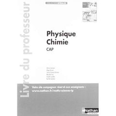 Physique-Chimie CAP Spirales. Livre du professeur, Edition 2019 - Estevez-Brienne Jessica - Dorian Diego