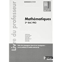 Mathématiques 2de Bac Pro Spirales. Livre du professeur, Edition 2019 - Estevez-Brienne Jessica - Lafont Emmanuelle