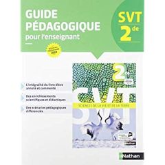 SVT 2de. Guide pédagogique, Edition 2019 - Guillerme David - Jubault-Bregler Marc