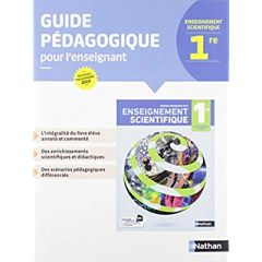 Enseignement scientifique 1re. Guide pédagogique pour l'enseignant, Edition 2019 - Coppens Nicolas - Guillerme David - Jubault-Bregle