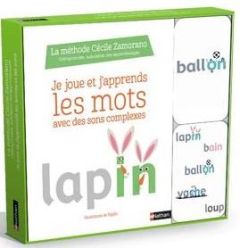 Je joue et j'apprends les mots avec des sons complexes. Avec 2 jeux de cartes, Edition 2020 - Zamorano Cécile