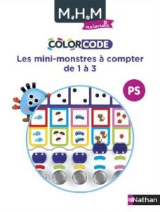 MHM - MATERNELLE ET COLORCODE PS - LES MINI-MONSTRES A COMPTER DE 1 A 3 - LE CORF/PINEL