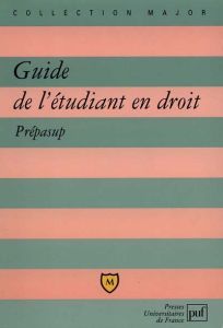 Guide de l'étudiant en droit - ELHOUEISS JEAN-LUC