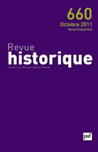 Revue historique N° 660, octobre 2011 - Gauvard Claude