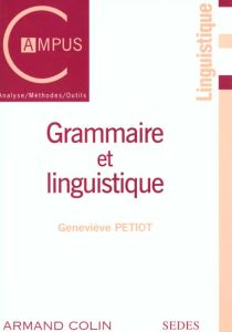 Grammaire et linguistique - Petiot Geneviève