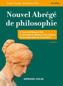 Nouvel Abrégé de philosophie, Série L. Edition 2016 - Farago France - Russ Jacqueline