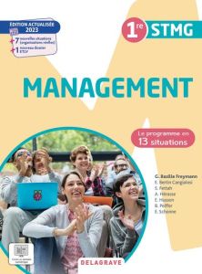 Management 1re STMG Le programme en situations. Pochette élève, Edition 2023 - Bertin Cangialosi Eve - Fettah Smaïn - Hérasse Ann