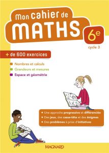 Mathématiques 6e Mon cahier de maths. Edition 2018 - Iyer Thomas - Alli Benoît - Leauthier Pierre