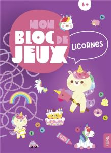 Mon bloc jeux licornes - Dérodit Clémentine