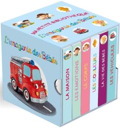 Ma petite bibliothèque. 6 volumes : La maison, Les émotions, Le corps, Les couleurs, La vie des bébé - Bélineau Nathalie - Mekdjian Christelle - Brassart