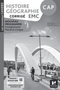 Histoire Géographie-EMC CAP. Edition 2024 - Apollon Olivier - Escartin Christophe - Bertrand A