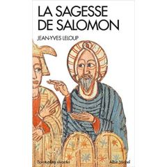 La Sagesse de Salomon - Leloup Jean-Yves