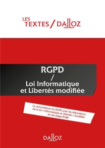 RGPD, Loi informatique et Libertés modifiée - Aït El Kadi Zéhina - Maximin Nathalie