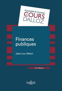 Finances publiques. 12e édition - Albert Jean-Luc