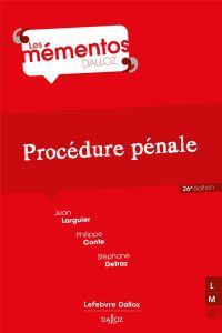 Procédure pénale. 26e édition - Larguier Jean - Conte Philippe - Detraz Stéphane