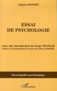 Essai de psychologie. (1755) - Bonnet Charles - Nicolas Serge - Lemoine Albert