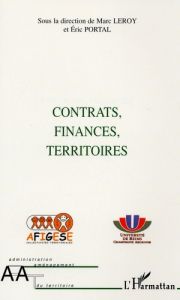 Contrats, finances, territoires - Leroy Marc