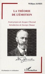 La théorie de l'émotion - James William - Chazaud Jacques - Dumas Georges