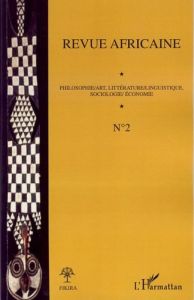 Revue africaine N° 2, Mai 2007 : Philosophie / art, littérature / linguistique, sociologie / économi - DIOP BABACAR