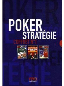 Poker stratégie. Coffret n°1 en 3 volumes : Tome 1, Poker tells %3B Tome 2, Les secrets du cash game %3B - Navarro Joe - Karlins Marvin - Esfandiari Antonio