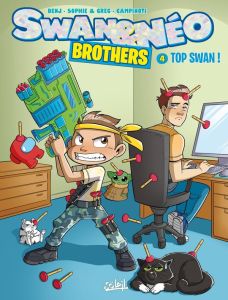 Swan & Néo - Brothers Tome 4 : Top Swan ! - SOPHIE ET GREG/BENJ