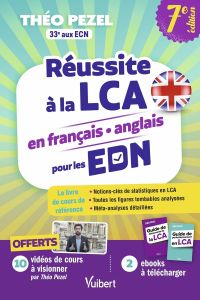 Réussite à la LCA en français-anglais pour les EDN. 7e édition - Pezel Théo