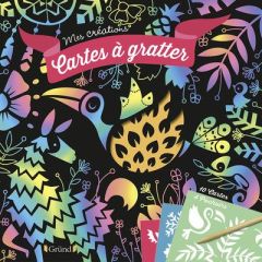 CARTES A GRATTER POCHOIRS - PAGE ALICE DE