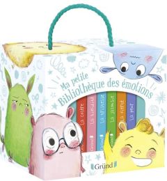 Ma petite bibliothèque des émotions. Coffret en 6 volumes : La peur %3B La fierté %3B La jalousie %3B La t - Couturier Stéphanie - Poignonec Maurèen