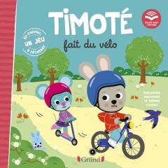 Timoté : Timoté fait du vélo. Avec un jeu à détacher - Massonaud Emmanuelle - Combes Mélanie