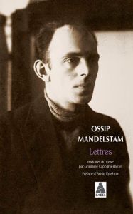 Lettres - Mandelstam Ossip - Capogna-Bardet Ghislaine - Epel