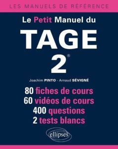 Le petit manuel du Tage 2 - Pinto Joachim - Sévigné Arnaud