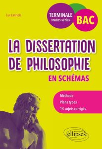 La dissertation de philosophie en schémas. BAC Terminale toutes séries, Edition 2018 - Lannois Luc