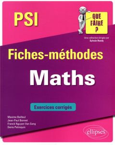 Maths PSI - Petrequin Denis, Bailleul Maxime, Bonnet Jean-Paul
