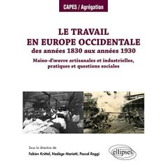 Le travail en Europe occidentale des années 1830 aux années 1930. Mains-d'oeuvre artisanales et indu - Knittel Fabien - Mariotti Nadège - Raggi Pascal